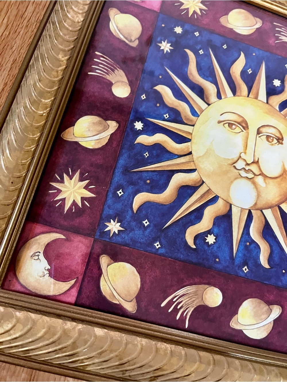 🌞VINTAGE🌛
Mary Beth Zeit Celestial Sun & Moon Wall Art - Picture 2 of 7